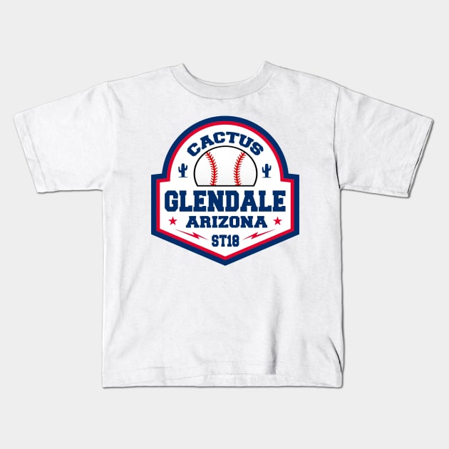 Glendale, AZ Spring Training! Kids T-Shirt by OffesniveLine